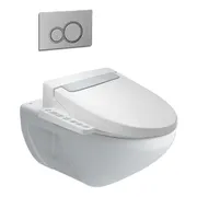 Bồn cầu treo tường nắp điện tử Inax AC-23P+CW-H20VN/BW1