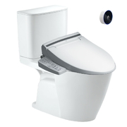 Bồn cầu 2 khối nắp điện tử xả tự động Inax ACT-602+CW-KB22AVN