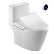 Bồn cầu 1 khối nắp điện tử xả tự động Inax ACT-902+CW-H18VN