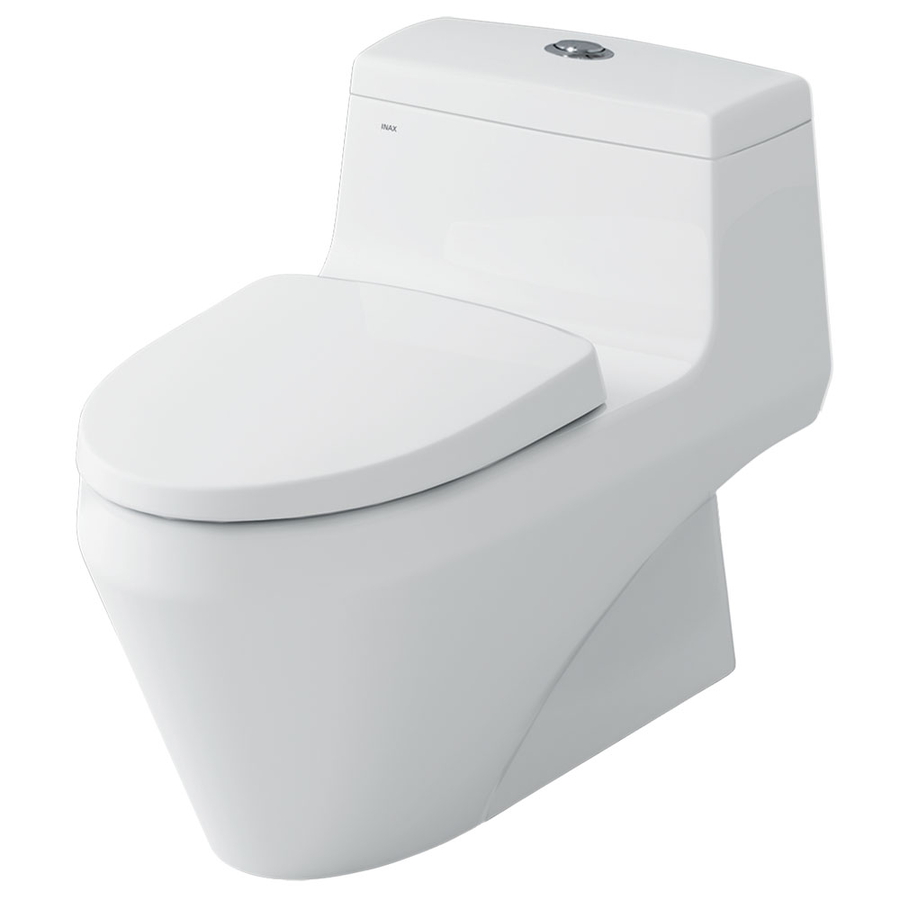 Bàn cầu 1 khối nắp êm xả nhấn Inax AC-1035VN