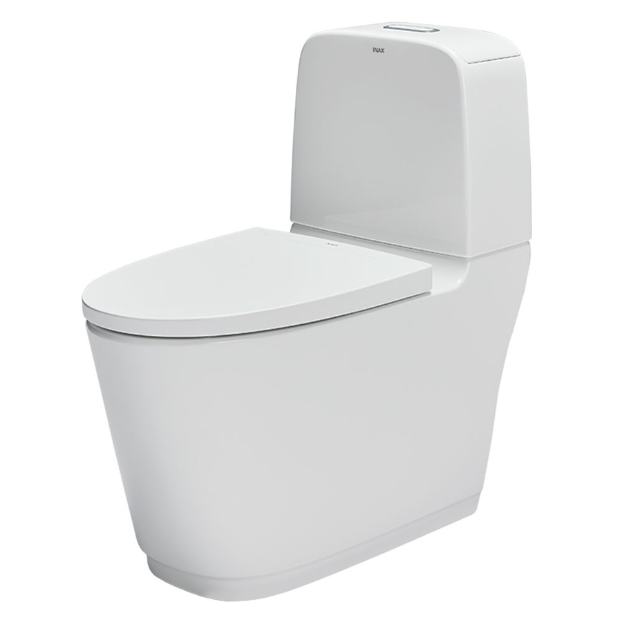 Bàn cầu 2 khối nắp êm xả nhấn Inax AC-832VN (S400)