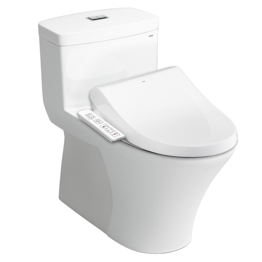 Bồn cầu 1 khối nắp rửa điện tử Inax AC-900R+CW-H17VN