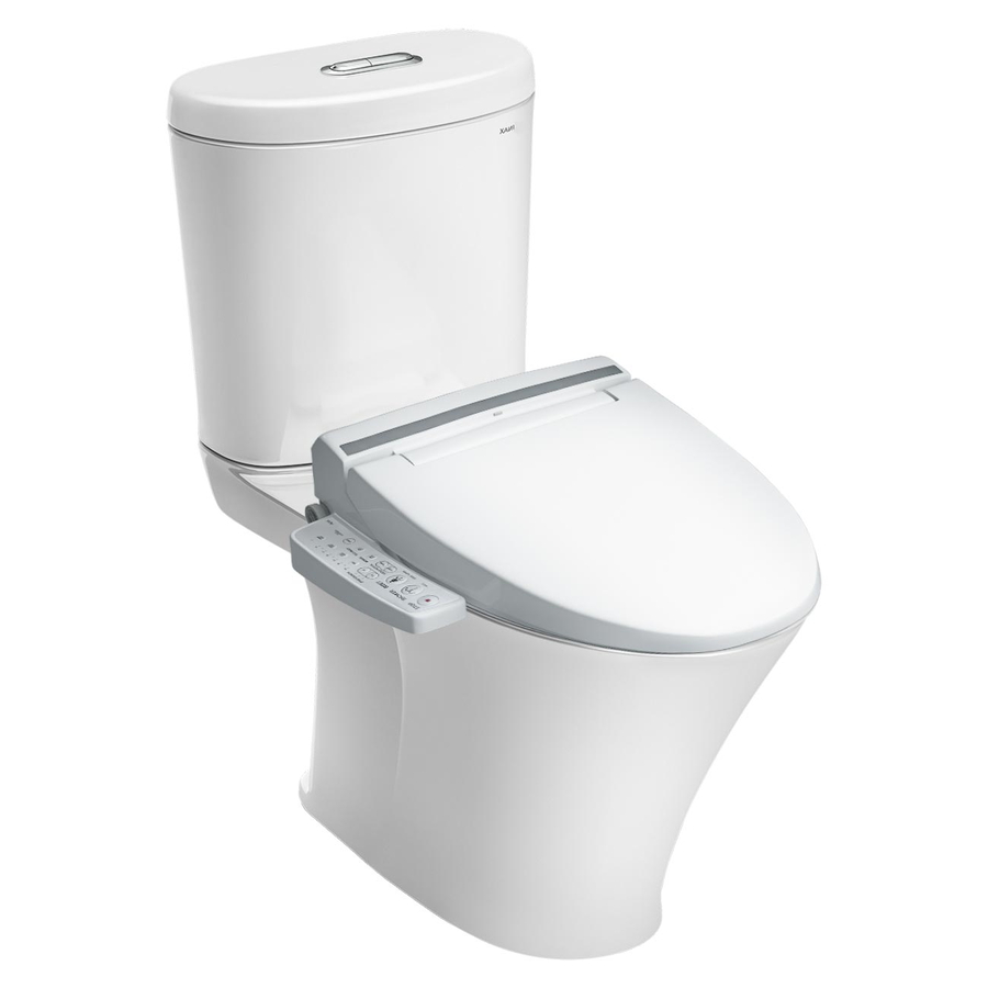 Bồn cầu 2 khối nắp điện tử Inax AC-700A+CW-KB22AVN