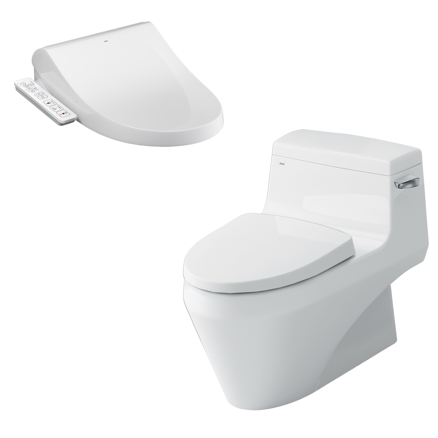 Bồn cầu 1 khối nắp rửa điện tử Inax AC-1135+CW-H18VN