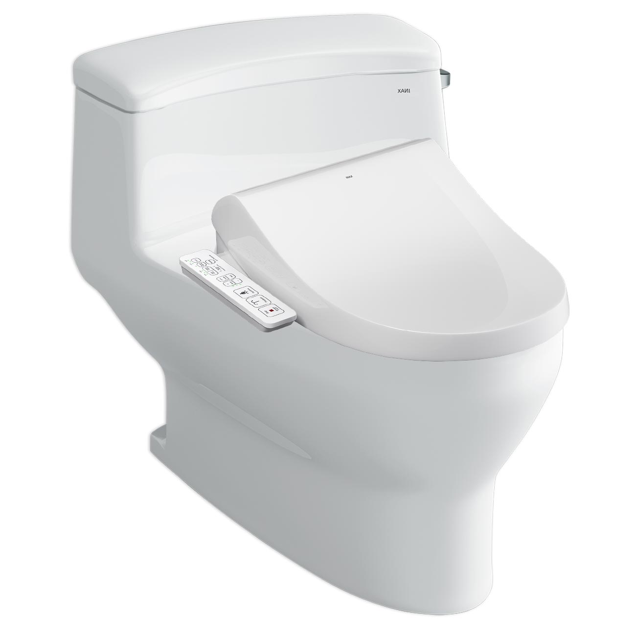 Bồn Cầu 1 Khối Nắp Điện Tử Inax AC-4005+CW-H18VN