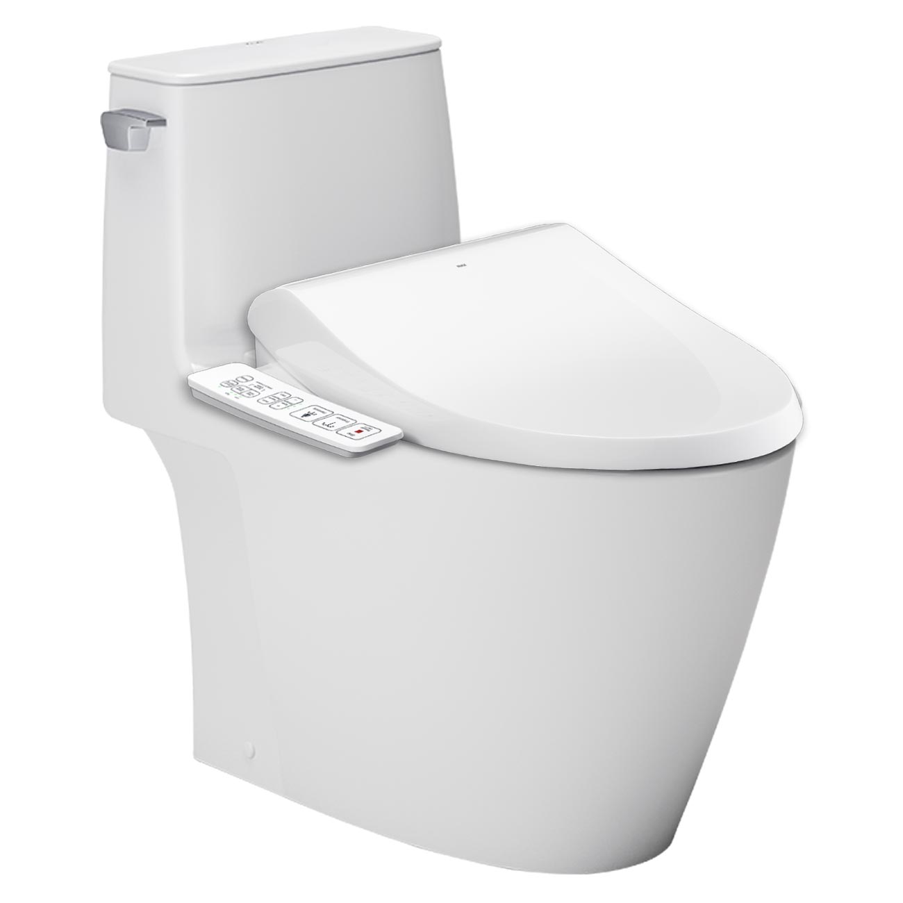 Bồn Cầu 1 khối Nắp Điện Tử INAX AC-912VN +CW-H17VN