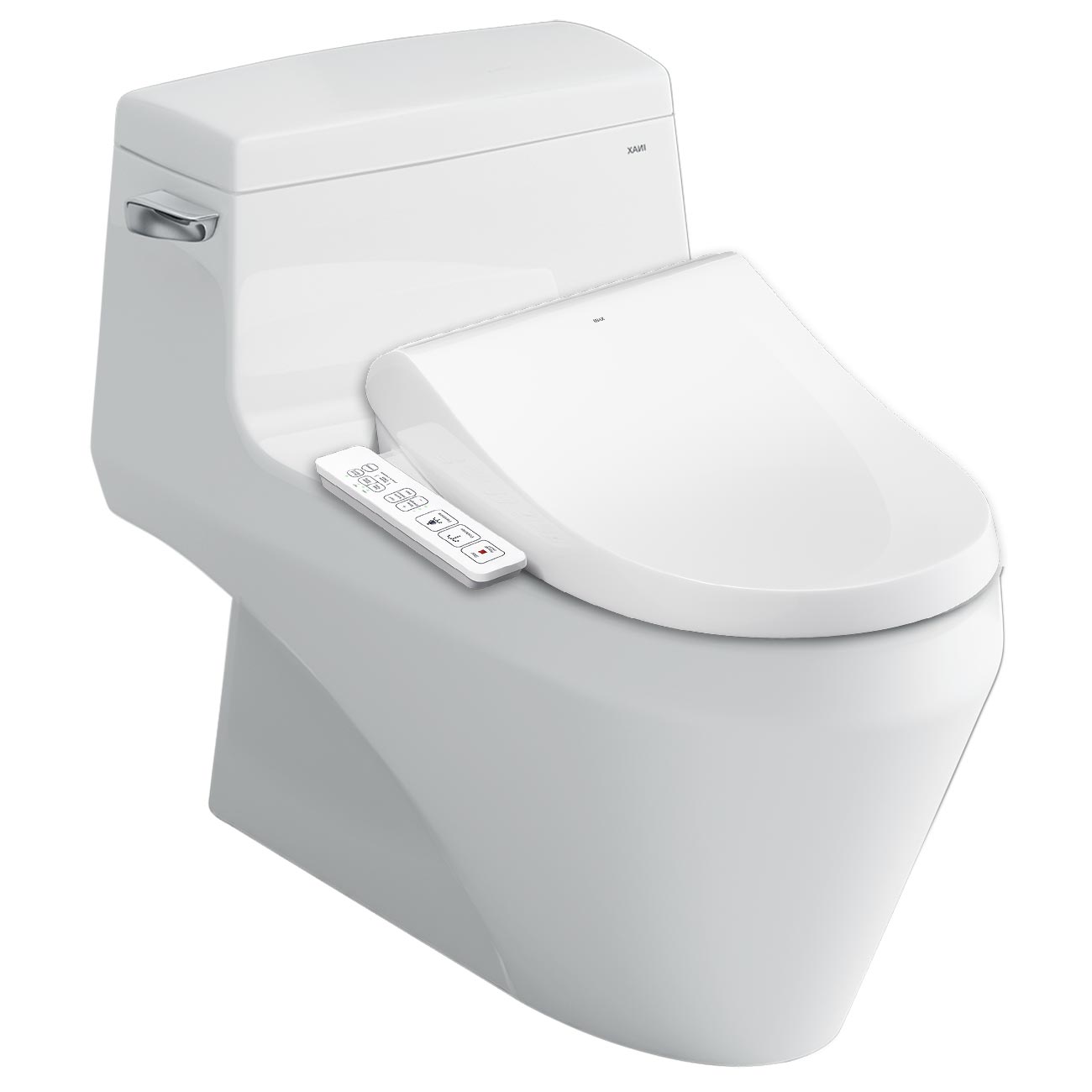 Bồn cầu 1 Khối nắp rửa điện tử Inax AC-1135+CW-H17VN