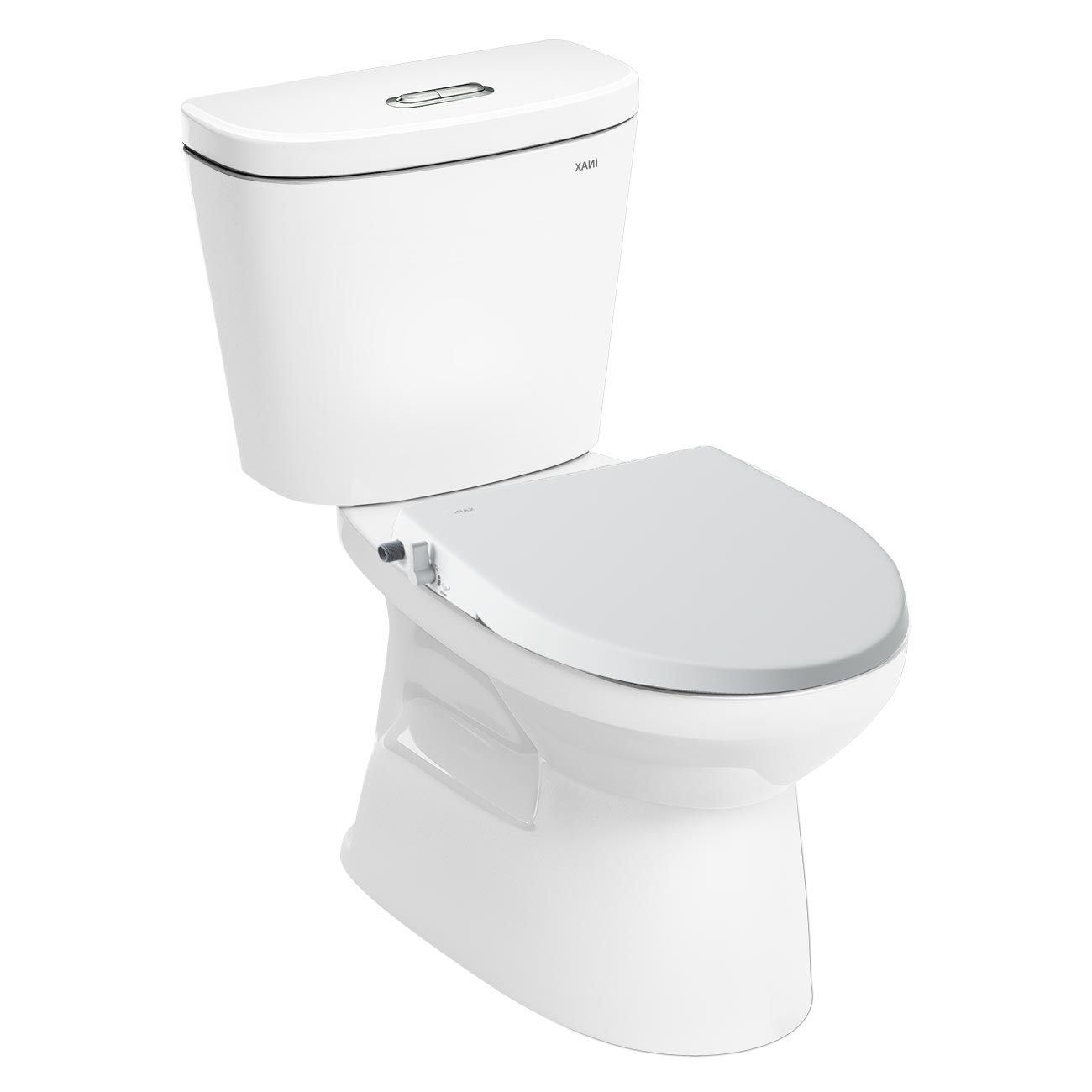 Bồn cầu thoát ngang nắp rửa cơ Inax C-306PT+CW-S15VN