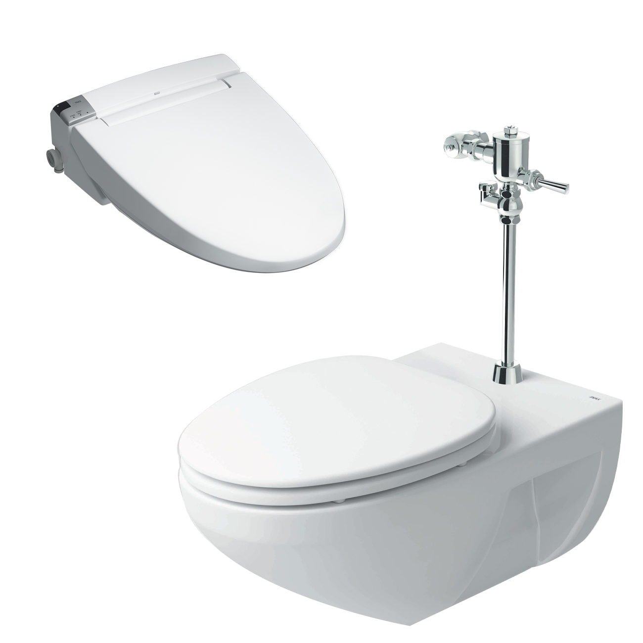 Bồn cầu treo tường nắp điện tử INAX AC-22P+CW-KA22AVN