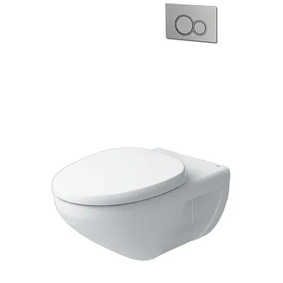 Bàn cầu âm treo tường nắp êm Inax AC-23PVN/BW1