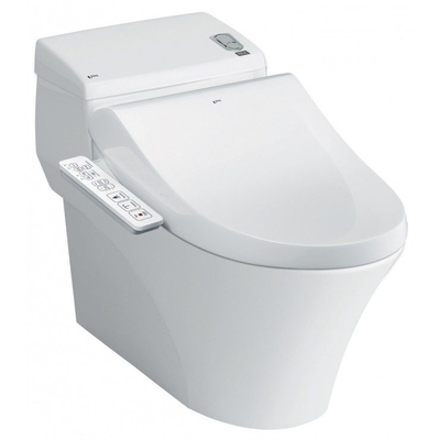 Bồn cầu 1 khối nắp điện tử Inax AC-1008R+CW-H17VN