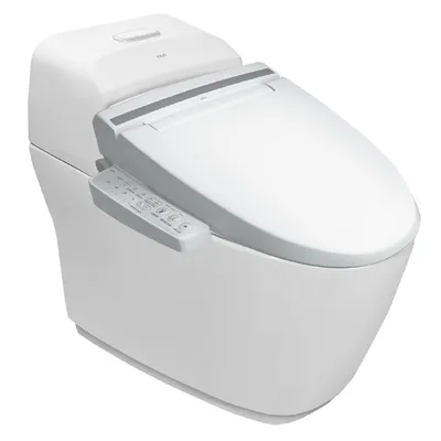 Bồn Cầu 1 Khối Nắp Rửa Điện Tử Inax AC-1032+CW-KB22AVN/BW1 (S400)