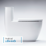 Bàn cầu 1 khối nắp êm xả nhấn Inax AC-1052VN