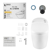 Bàn cầu 1 khối nắp êm xả nhấn Inax AC-2700VN