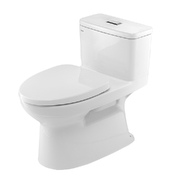 Bàn cầu 1 khối nắp êm xả nhấn Inax AC-969VN