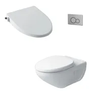 Bàn cầu âm tường nắp rửa cơ Inax AC-23P+CW-S15VN