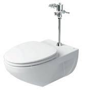 Bàn cầu treo tường nắp êm xả tay gạt Inax AC-22PVN