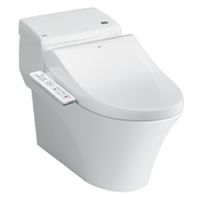 Bồn Cầu 1 Khối Nắp Rửa Điện Tử Inax AC-1017R+CW-H18VN