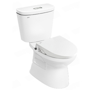 Bồn cầu 2 khối nắp điện tử Inax C-306A+CW-H17VN