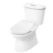 Bồn cầu 2 khối nắp điện tử Inax C-306A+CW-H18VN/BW1