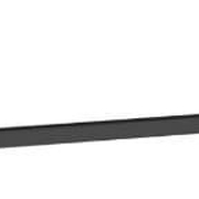 Thanh vắt khăn đơn 600mm mạ đen mờ Ấn Độ Jaquar AKP-BLM-35711PS
