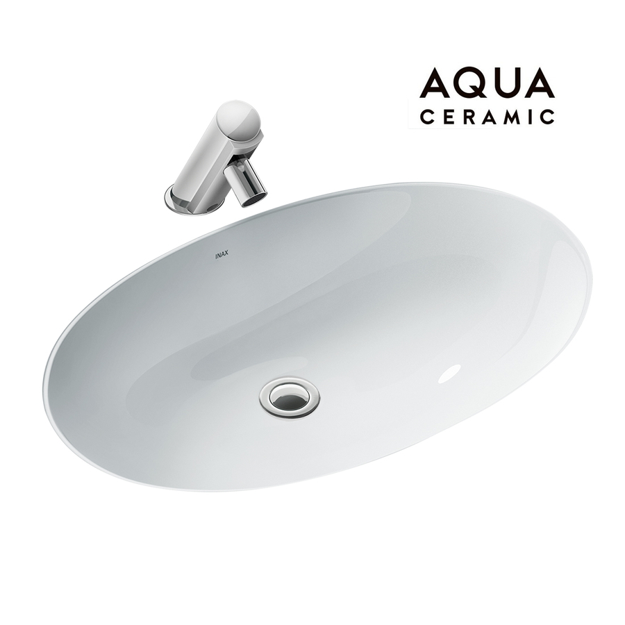 Chậu rửa mặt âm bàn đá nhỏ Inax AL-2216V