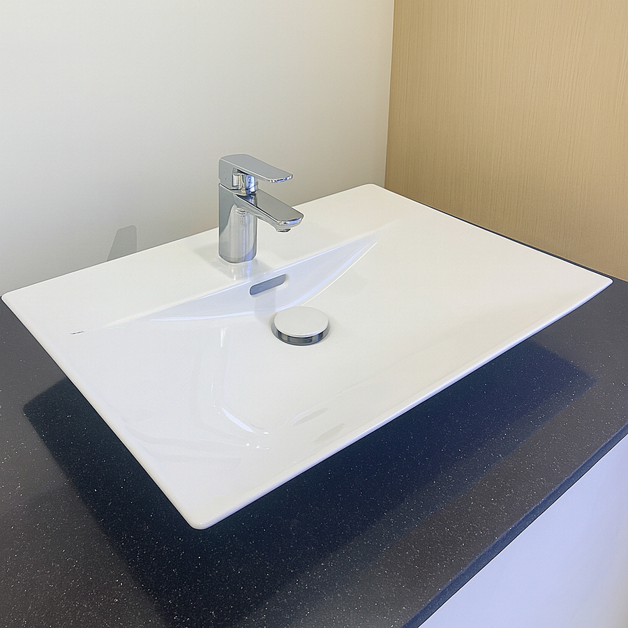 Chậu rửa mặt đặt bàn đá 1 lỗ Inax AL-S630V(FC)