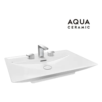 Chậu rửa mặt đặt bàn đá 1 lỗ Inax AL-S630VFC/BW1