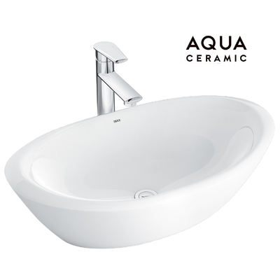 Chậu rửa mặt đặt bàn ovan Inax AL-465V