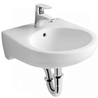 Chậu treo tường 1 lỗ Inax kích thước nhỏ L-282VFC/BW1