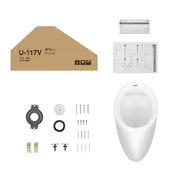 Bồn tiểu nam treo tường Inax U-117V/BW1