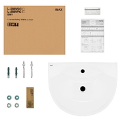 Chân lửng chậu treo tường Inax L-288VC