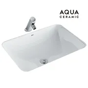 Chậu rửa mặt âm bàn đá chữ nhật Inax AL-2298V/BW1