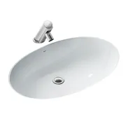 Chậu rửa mặt âm bàn đá Inax L-2216V/BW1