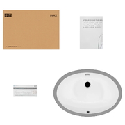 Chậu rửa mặt âm bàn đá nhỏ Inax AL-2216V