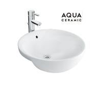 Chậu rửa mặt bán âm tròn Inax AL-333V
