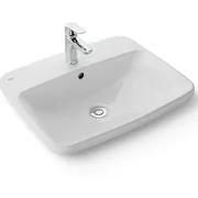 Chậu rửa mặt bàn đá dương vành Inax L-2398VFC/BW1