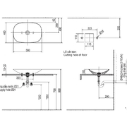 Chậu rửa mặt đặt bàn đá Inax AL-S620V
