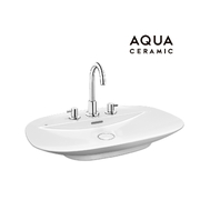 Chậu rửa mặt dương bàn đá 1 lỗ Inax AL-S640V(FC)