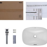 Chậu rửa mặt đăt bàn Inax AL-642V AquaCeramic