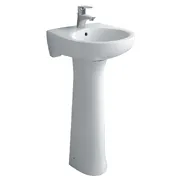 Chậu rửa mặt treo tường chân dài Inax L-284V/BW1+L-284VD/BW1