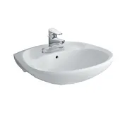 Chậu rửa mặt treo tường 1 lỗ Inax LL-284VFC/BW1