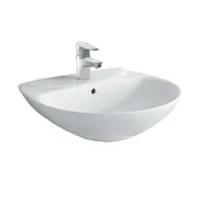 Chậu rửa mặt treo tường 1 lỗ Inax L-285VFC/BW1