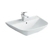 Chậu rửa mặt treo tường 1 lỗ Inax L-297V(FC) không chân