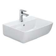 Chậu rửa mặt treo tường 3 lỗ Inax L-312VEC/BW1 không chân