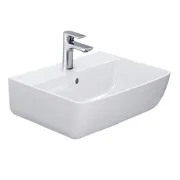 Chậu rửa mặt treo tường 1 lỗ Inax L-312VFC/BW1 không chân