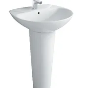 Chậu rửa mặt treo tường Chân dài Inax L-285V/BW1+L-288VD/BW1