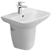 Chậu rửa mặt treo tường chân lửng Inax L-289V/BW1+L-288VC/BW1