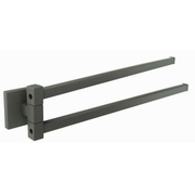 Giá treo khăn xoay Ấn Độ mạ than chì Jaquar AKP-GRF-35715PS