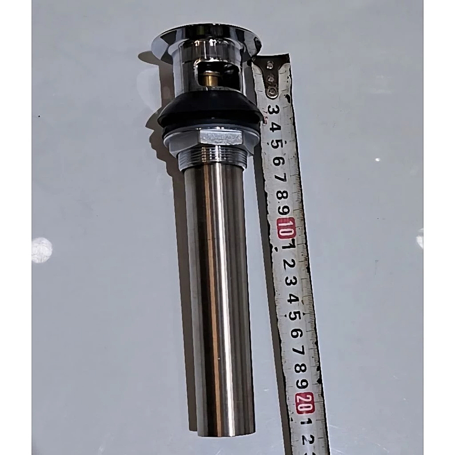 Đầu Xi Phông Inox Nhấn Inax A-11129-VN (dùng cho lavabo cao cấp)